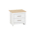Portland Trio - White/Oak Effect